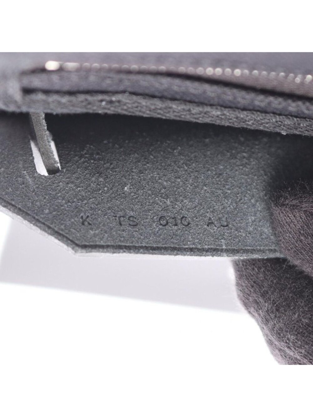 Hermes Shoulder Bag Herbag Zip Mini Black Canvas Leather - Picture 5 of 5